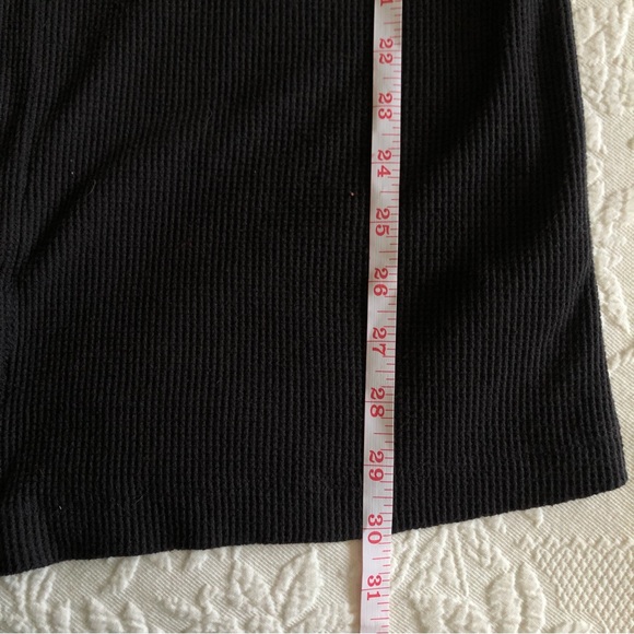 Anthropologie Saturday Sunday dark grey waffle cardigan - size Medium - Picture 11 of 14